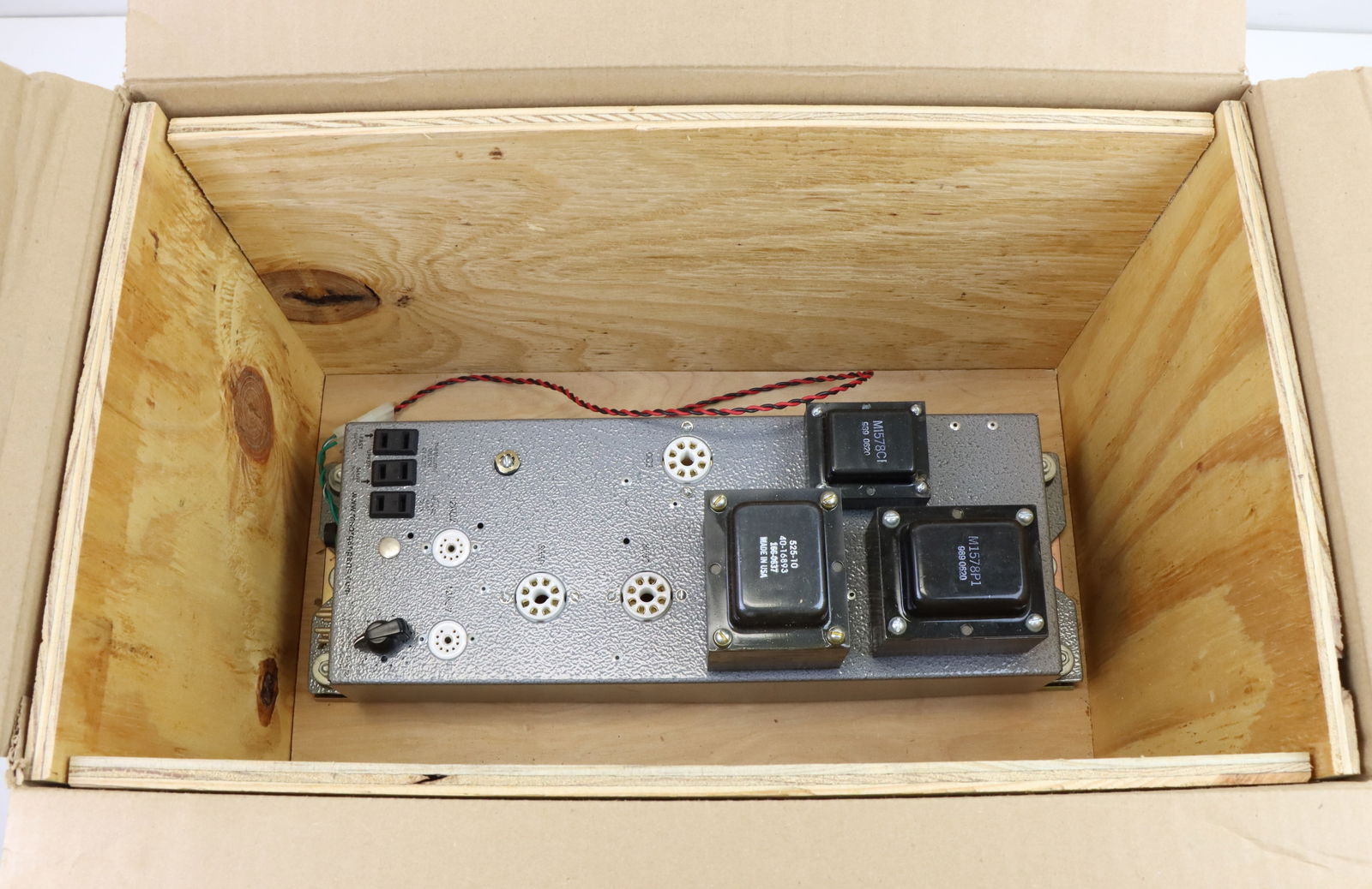 M.S. Morgan Parts Amplifier Chassis with Transformers (1 of 13)