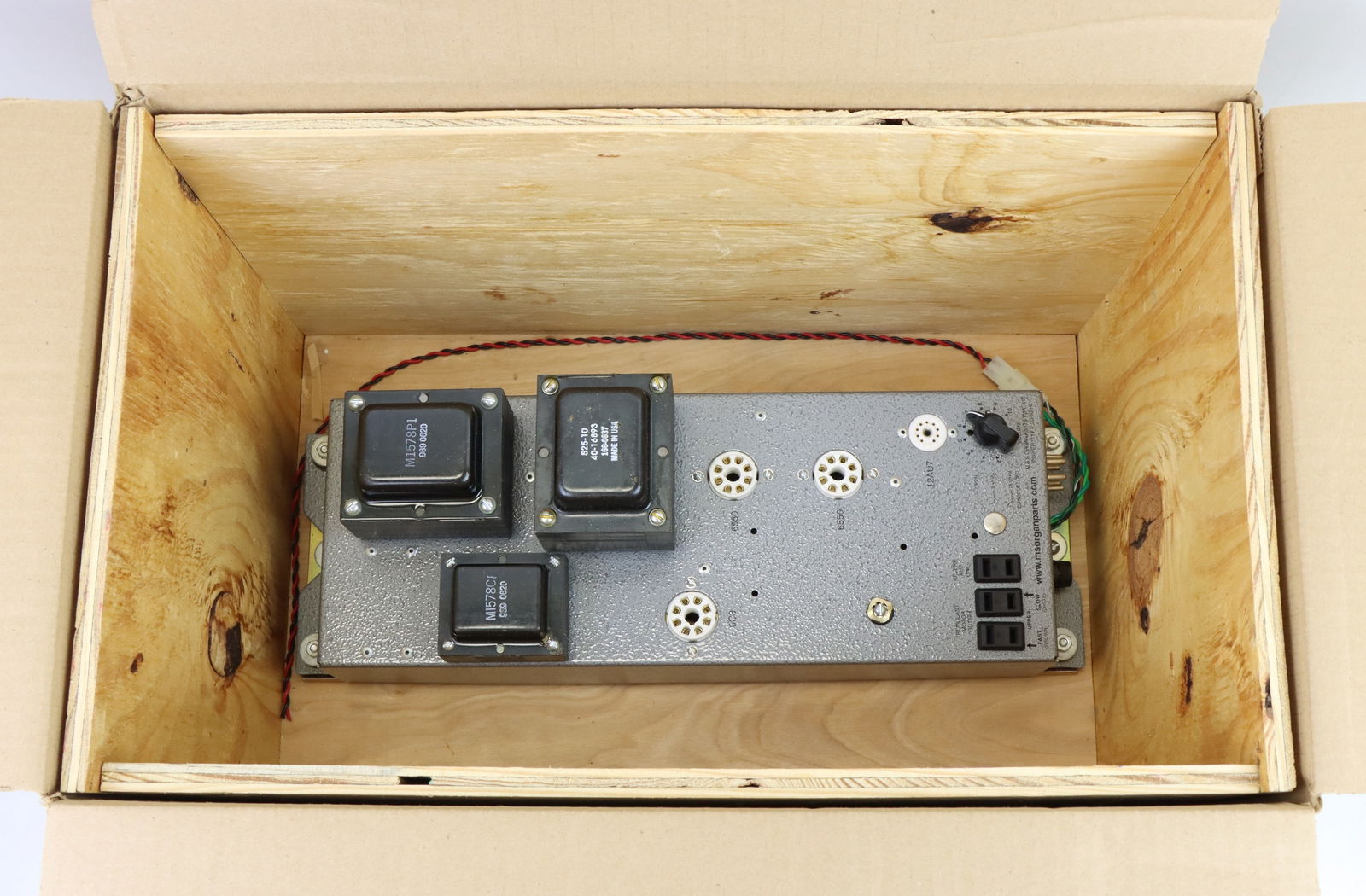 MS Organ Parts Amplifier Tube Chassis with Transformers (1 of 12)