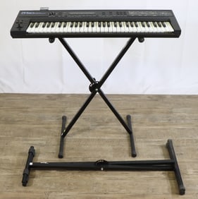 Roland D-50 Linear Synthesizer with Groove Pak Stand