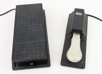 On-Stage Gear Keyboard Pedal and Yamaha Foot Controller