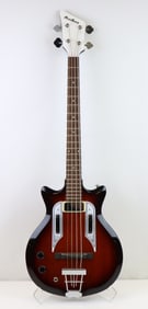 Airline Bass Guitar with Sunburst Finish and Soft Case