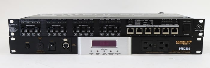 Behringer Powerplay 16 and Monster Power Pro 2500 Professional Units
