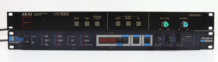 DigiTech DSP 128 and Akai ME10D Digital Signal Processor