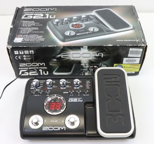 Zoom G2.1u Guitar Effects Pedal with USB Interface