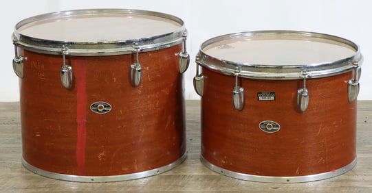 Pair Slingerland "Hanging" Tom-toms
