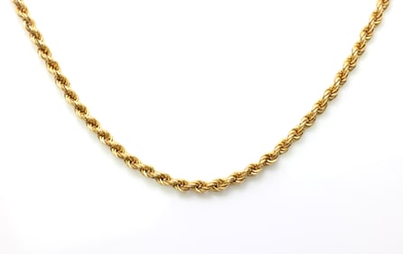 18k YG Necklace