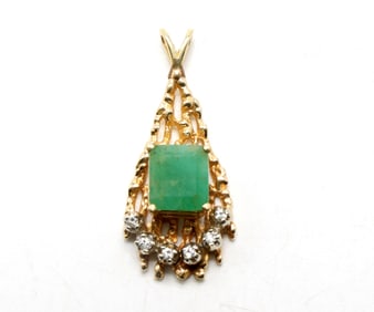 14k YG Pendant