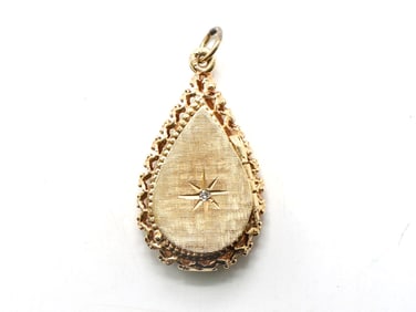 14k YG Locket