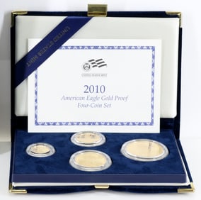 American Eagle Gold Bullion Coin Set, 2010