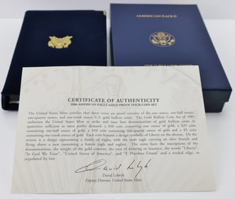 American Eagle Gold Bullion Coin Set, 2006