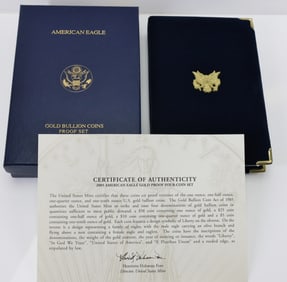 American Eagle Gold Bullion Coin Set, 2005