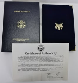 American Eagle Gold Bullion Coin Set, 2003