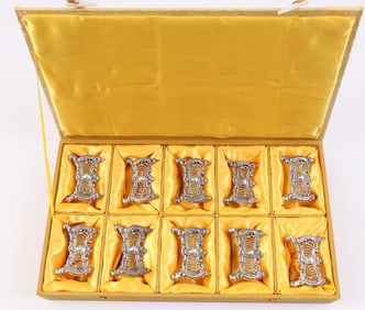 Sterling Silver Place Card Holders