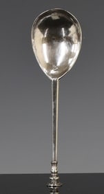 Elizabethan British Silver Seal Top Spoon
