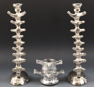 Michael Aram "Boneware" Candle Holders