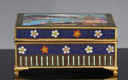 Japanese Cloisonne Box