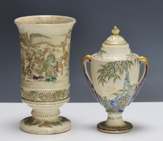 Masayasu for Kinkozan and Other Japanese Satsuma Pottery Vessels