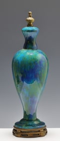 Paul Milet Flambe Porcelain Urn