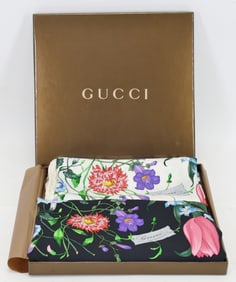 Gucci Silk Twill Scarves