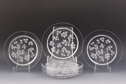 Lalique Muguet Salad Plates
