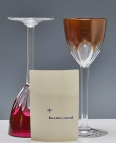 Baccarat "Genova" Crystal Wine Glasses