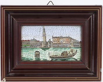 Italian Micromosaic Plaque