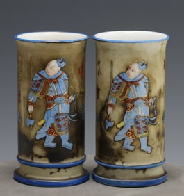 Chinoiserie Porcelain Vases