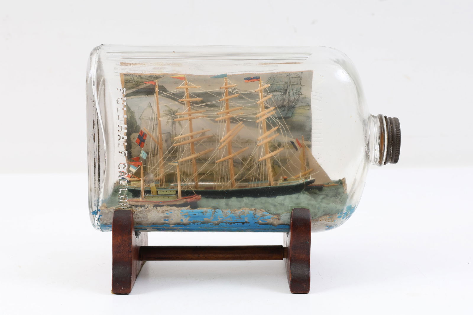 Diorama Ship in a Bottle (1 of 7)