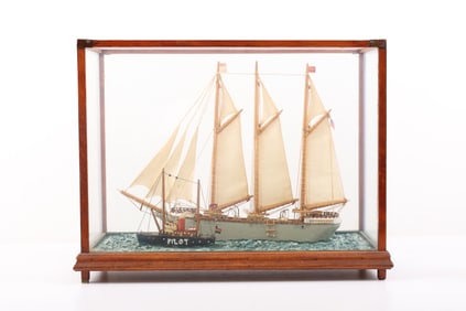 Model Ship Diorama, "CHRISLEEN"
