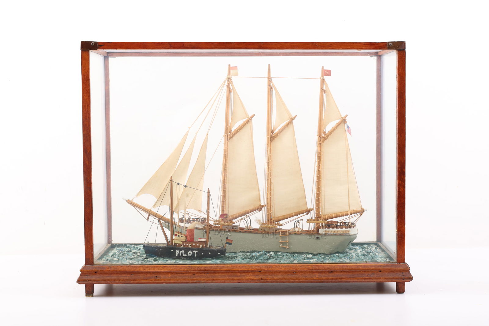 Model Ship Diorama, "CHRISLEEN" (1 of 9)