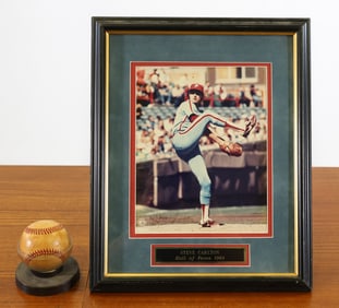 Steve Carlton Signed Memorabilia