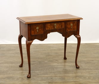 Queen Anne Style Walnut Low Boy