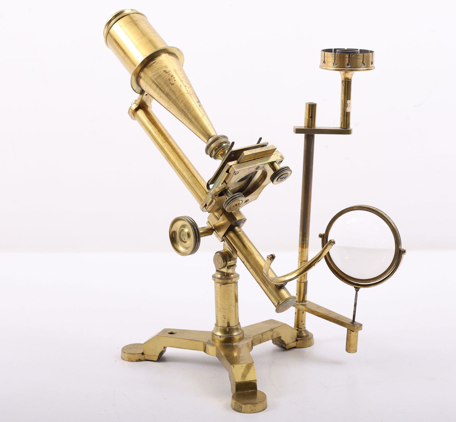 Cary-Gould Type Microscope-19th Century (1 of 13)
