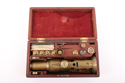 Drum Microscope-19th Century