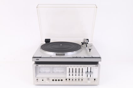JVC Amplifier and Turntable