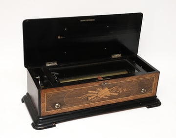 Swiss Cylinder Music Box