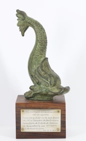 Brazilian Book Association Dolphin Award Sculpture