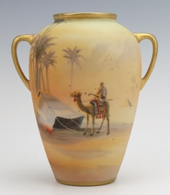 Nippon Porcelain Vase
