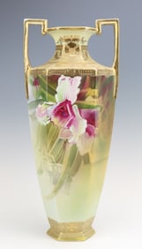 Nippon Porcelain Vase