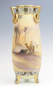 Nippon Porcelain Vase