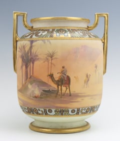 Nippon Porcelain Vase