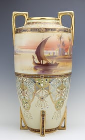 Nippon Porcelain Vase