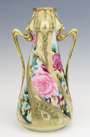 Nippon Porcelain Vase