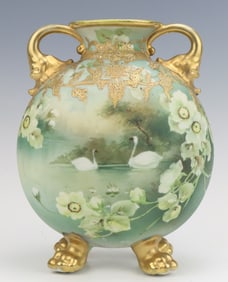 Nippon Porcelain Vase