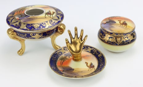 Noritake Porcelain Dresser Accessories