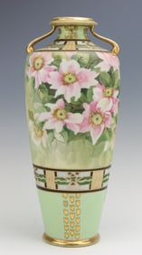 Nippon Porcelain Vase