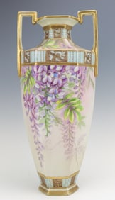 Nippon Porcelain Vase