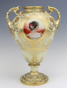 Nippon Porcelain Vase