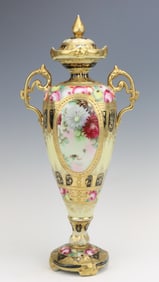 Nippon Porcelain Urn