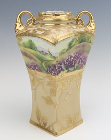 Nippon Porcelain Vase